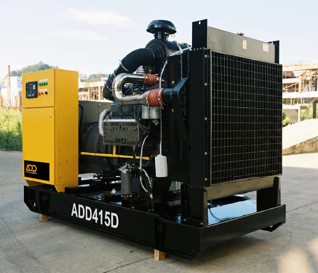 Diesel generator set as main power source